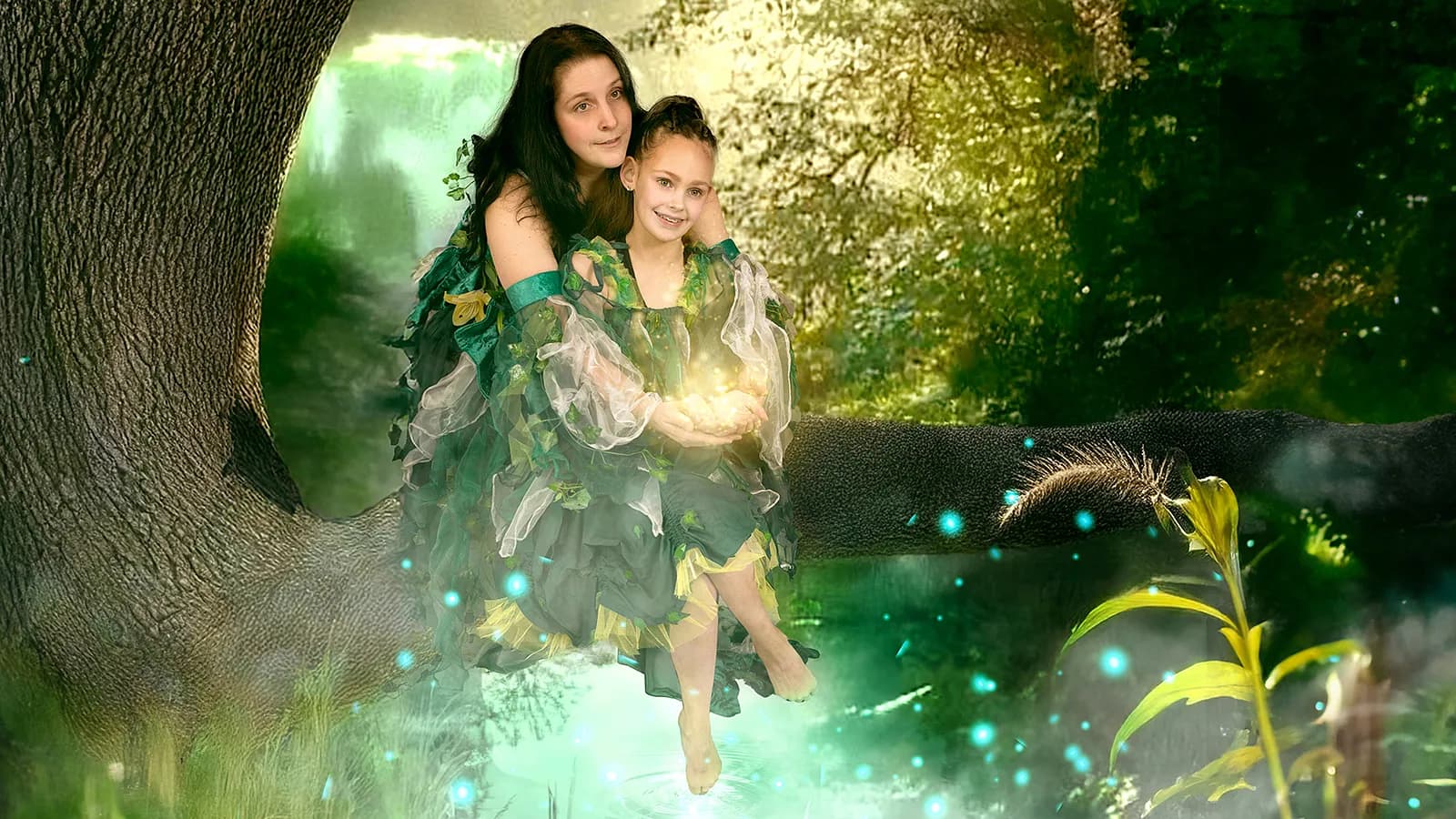 Feenzauber Deluxe – Fine-Art-Shooting für Mutter & Tochte