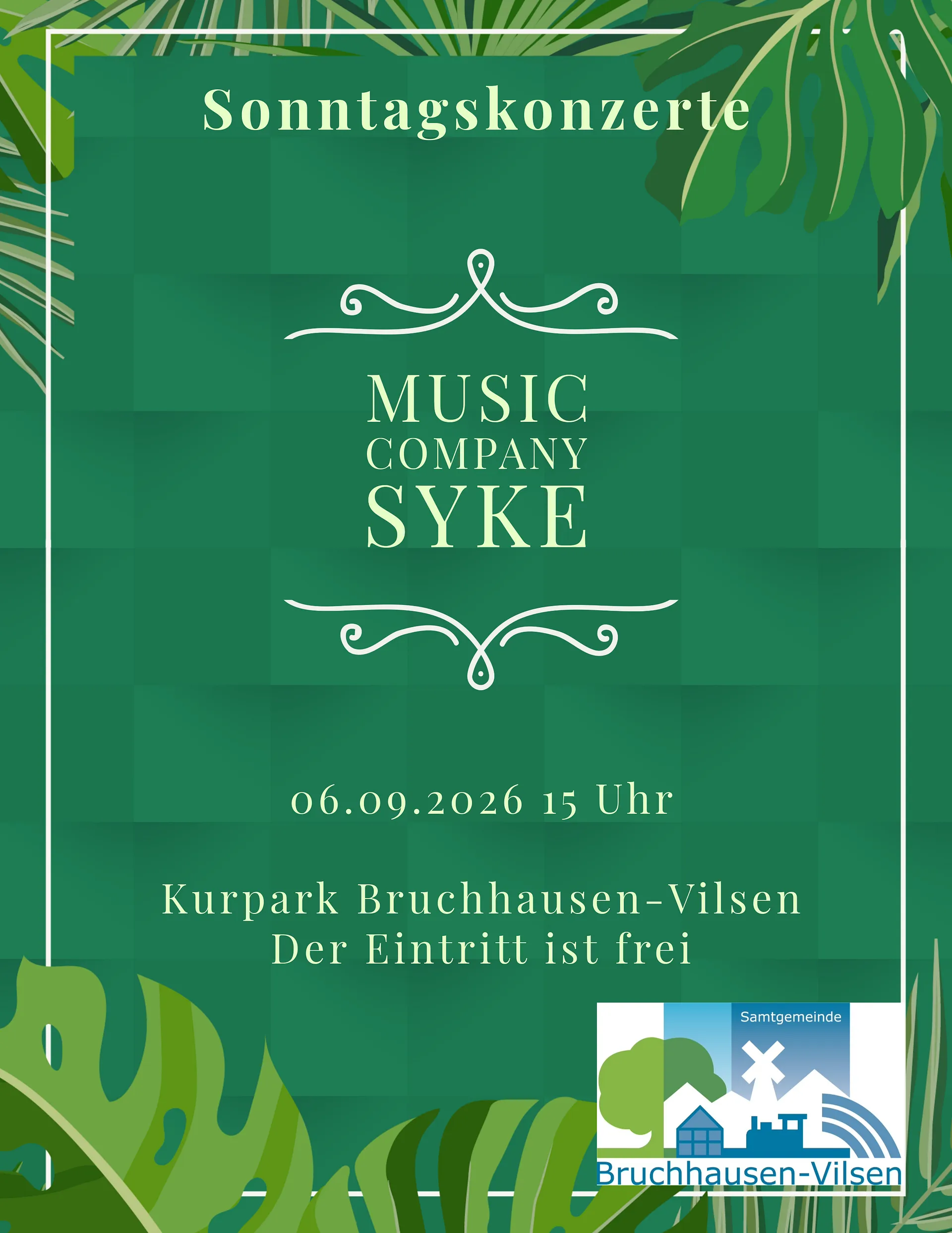 Sonntagskonzert mit der Music Company Syke
