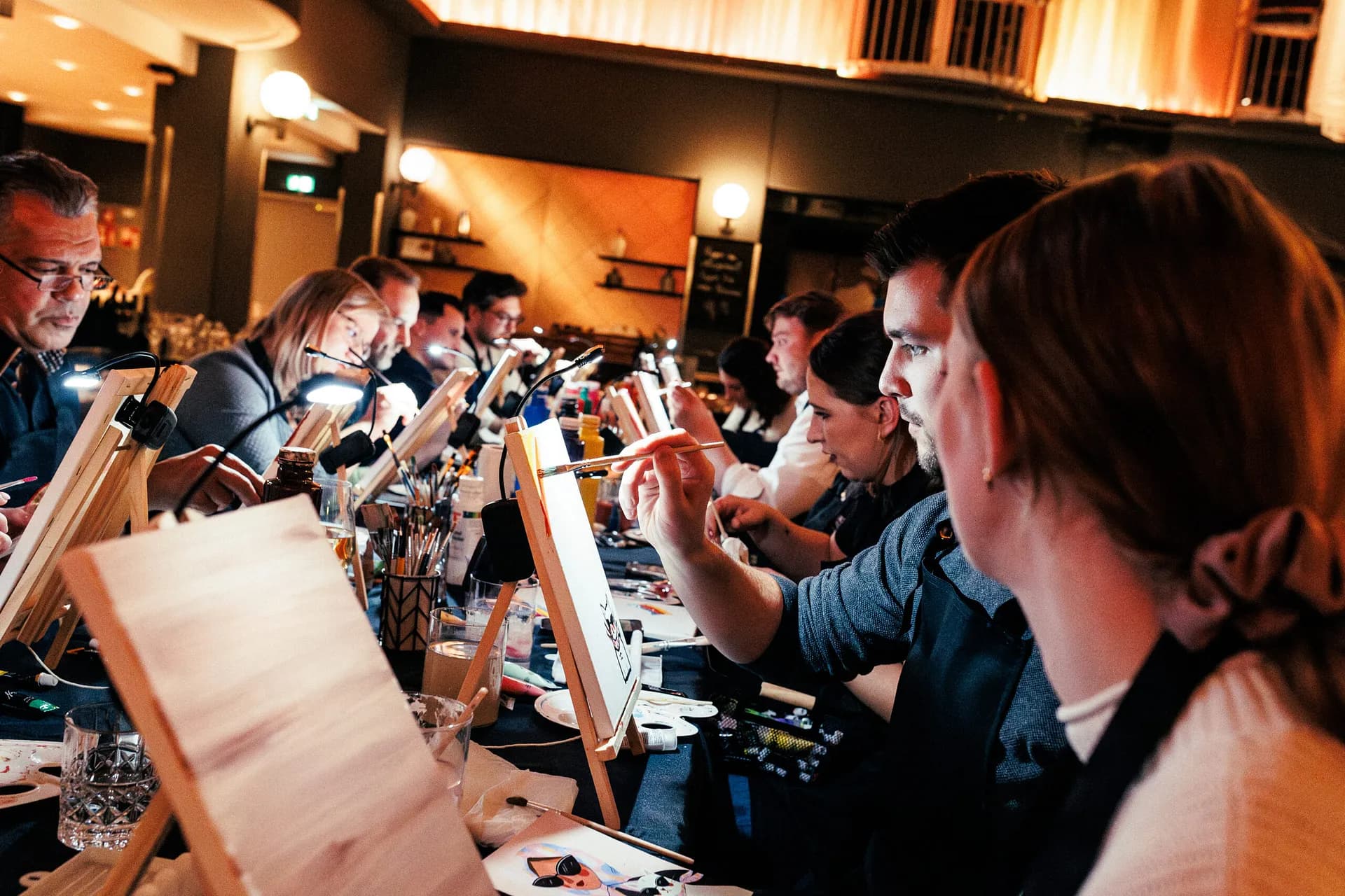 Tipsy and Artsy - Kunst und Trinkabend im Hopfenfänger