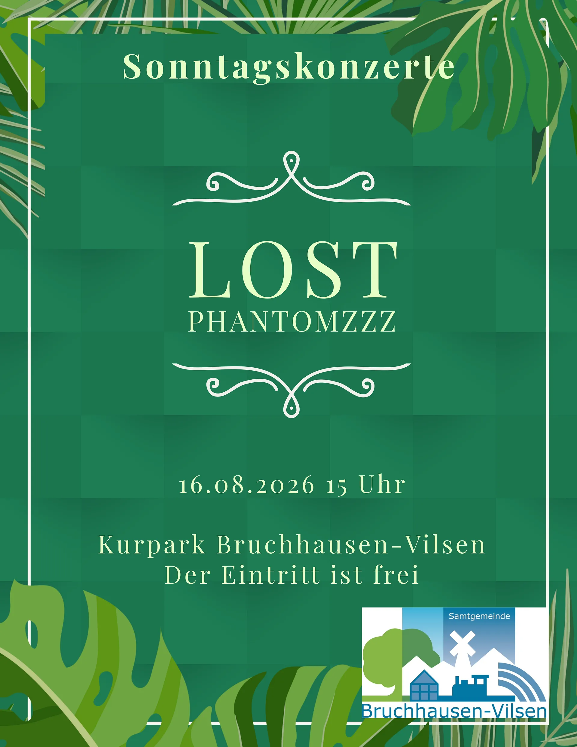 Sonntagskonzert mit Lost Phantomzzz